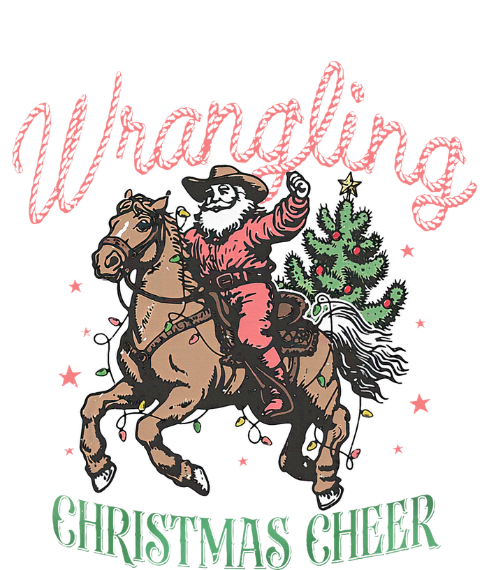 Western Christmas Wrangling Christmas Cheer Cowboy Santa Softstyle Adult Sport Polo