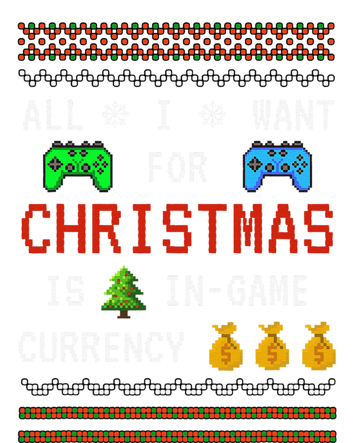 Game Currency Christmas Holiday Video Game Funny T-Shirt