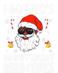 I Got Hos In Different Area Codes Afro American Santa Claus Premium T-Shirt