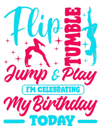 Gymnastic Birthday Theme Jump Gymnast Bday Party Acrobat T-Shirt