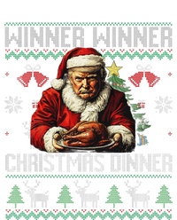 Winner Winner Christmas Dinner Santa Trump Ugly Sweater Xmas Tall Long Sleeve T-Shirt