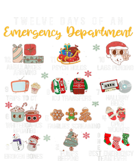 12 Days Of An Emergency Department Er Nurse Christmas T-Shirt