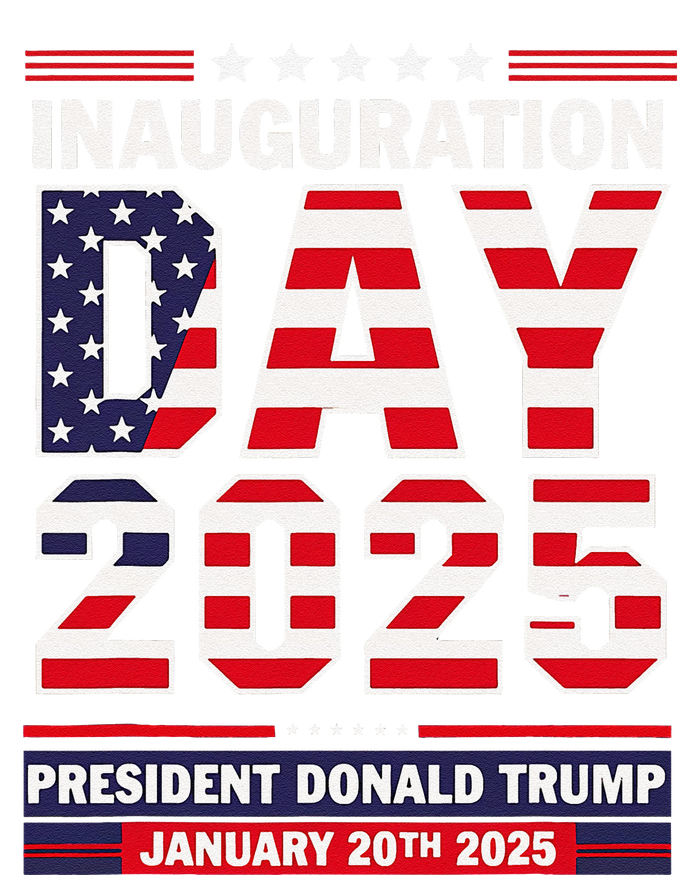 Patriotic Donald Trump Inauguration Day 2025 Usa Flag Design T-Shirt