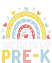 100 Days Of Pre K Rainbow Happy 100th Day Of School Teacher T-Shirt