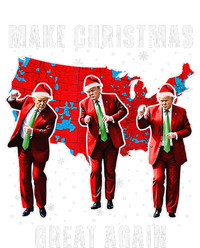 Make Christmas Great Again Trump Pajamas Ugly Cooling Performance Long Sleeve Crew