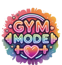 Gym Mode Neon Fitness Design For Gymer Fitness Gym Life T-Shirt