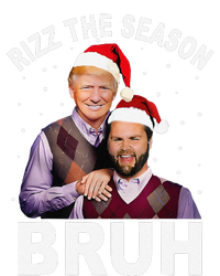 Rizz The Season Bruh Funny Santa Trump Vance Xmas Pajamas T-Shirt