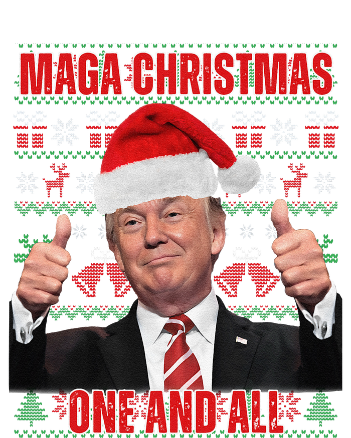 Make Christmas Great Again Trump Pajamas Ugly (8) Cooling Performance Long Sleeve Crew