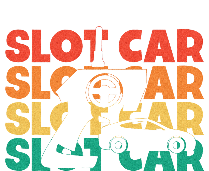 Slot Car Retro Text Rc Car Mini Car Slot Car Slotcar T-Shirt