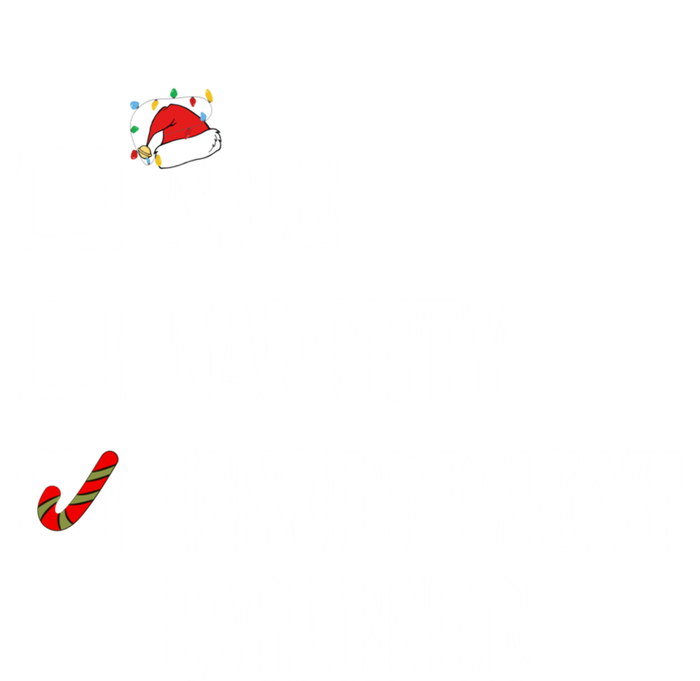 Nice Naughty Insufficient Evidence Christmas List Santa Xmas Gift Short Acrylic Beanie