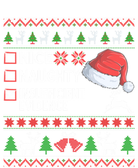 Nice Naughty Insufficient Evidence Ugly Christmas Gift T-Shirt