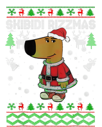 Ski Bidi Rizzmas Christmas Rizz Santa Ugly Christmas Sweater The Baniff Cuffed Pom Beanie