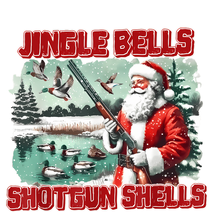 Jingle Bells Shotgun Shells Vintage Full-Length Apron With Pockets