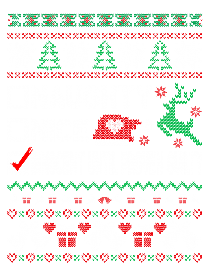 Ugly Xmas Funny Nice Naughty Innocent Until Proven Guilty Gift T-Shirt