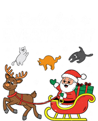 Vintage Cats For Everybody Christmas Cat Xmas Santa Meaningful Gift T-Shirt