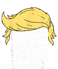 Funny Qr President Trump Dance Code Women's Fleece Hoodie