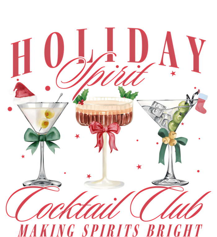 Holiday Spirit Cocktail Club Espresso Martini Christmas Sweatshirt Sweatshirt