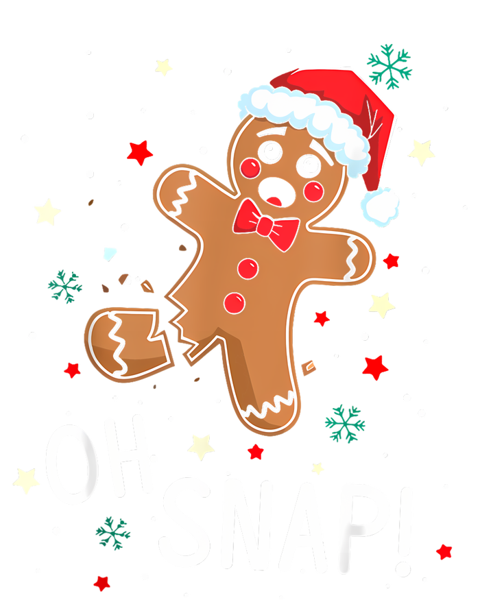 Oh Snap Gingerbread Man Cute Christmas Cookie Baking Team T-Shirt