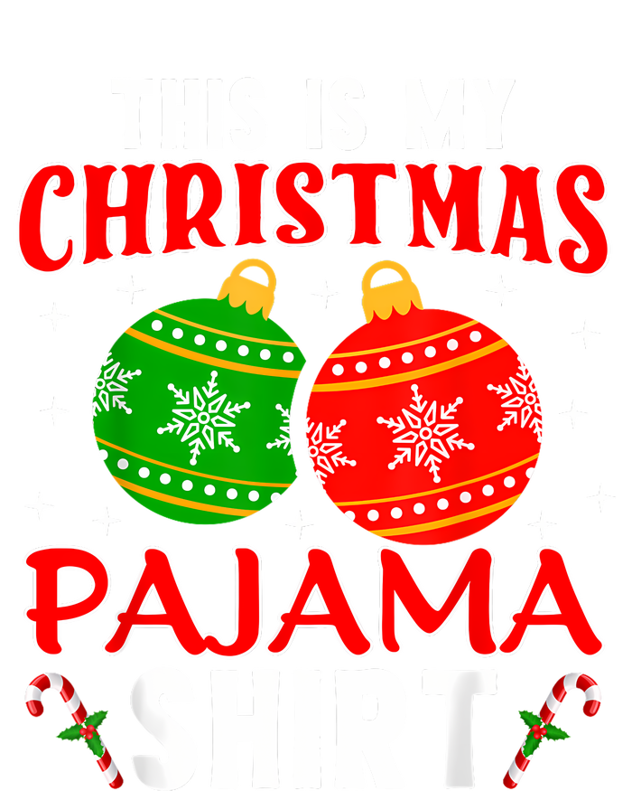 This Is My Christmas Pajama Funny Xmas Pjs Tank Top