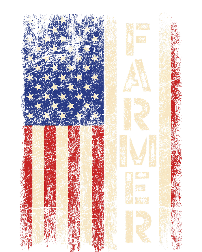 Farmer Tractors Usa American Flag Patriotic Farming Hoodie