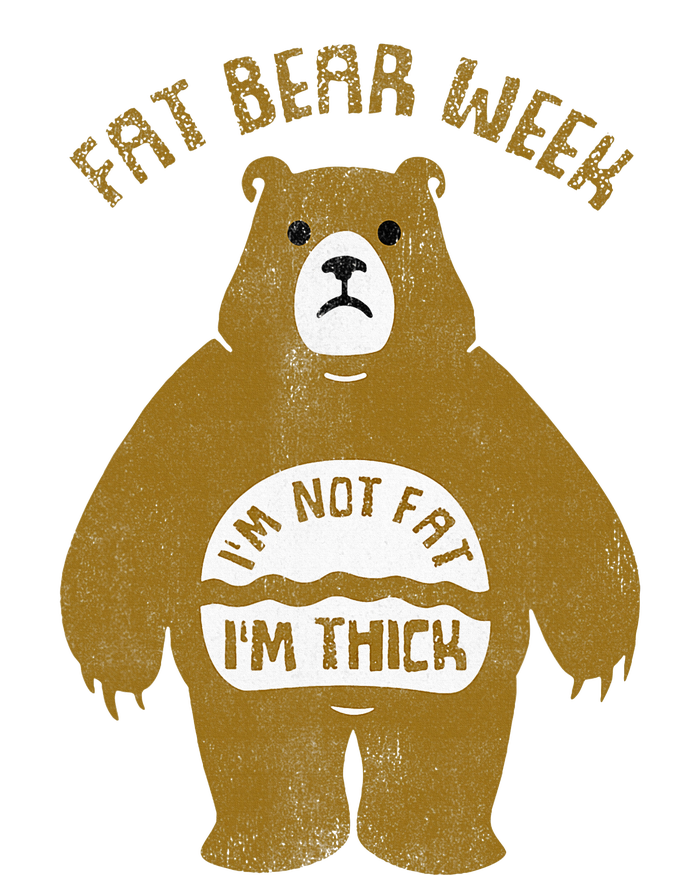 Fat Bear Week IM Not Fat IM Thick T-Shirt