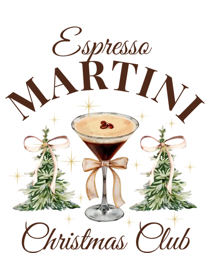 Espresso Martini Christmas Club Coquette Bow Xmas Pajamas Meaningful Gift Sweatshirt