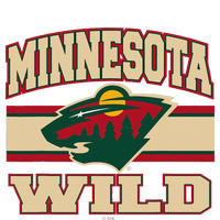 Minnesota Wild Stripe Black T-Shirt