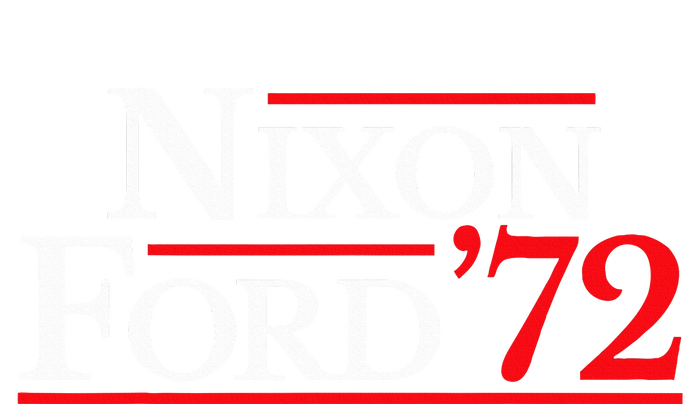 Nixon F.O.R.D Retro Election 1972 Poster