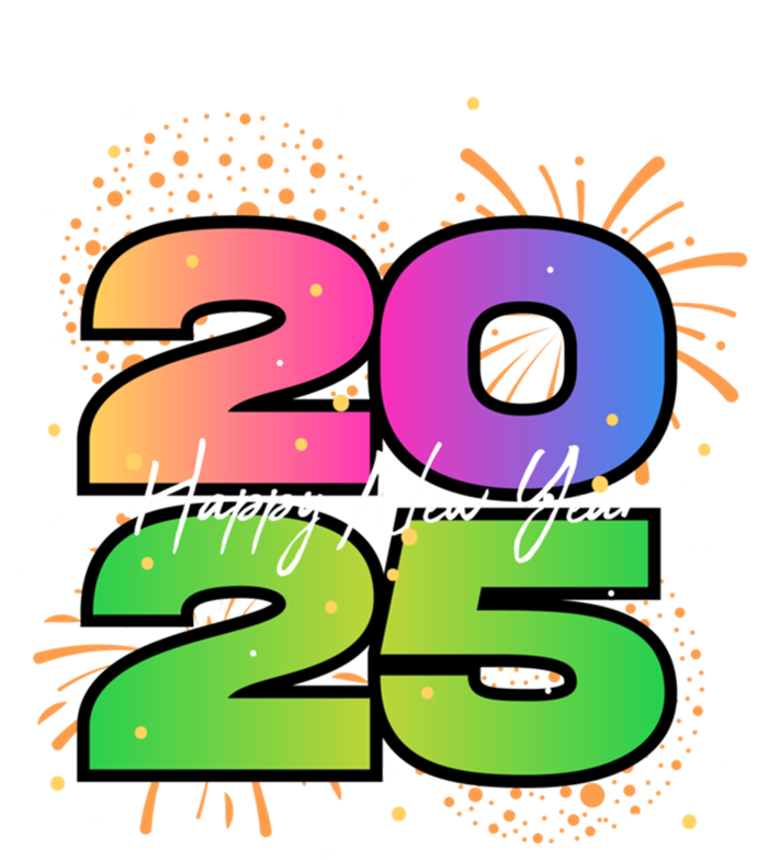 Happy New Year 2025 New Years Party Firework 2025 Loading Cool Gift Women's V-Neck T-Shirt