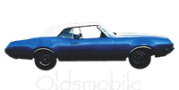 Classic Car Oldsmobile Vintage Car Show Front Graphic T-Shirt