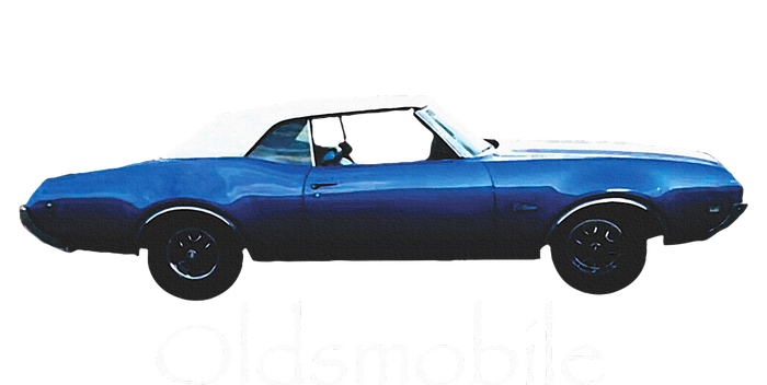 Classic Car Oldsmobile Vintage Car Show Front Graphic T-Shirt