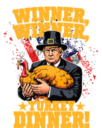 Humor Funny Trump Winner Winner Turkey Dinner Thanksgiving Meaningful Gift Canvas