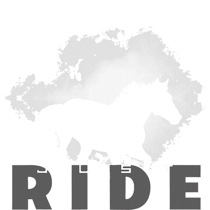 Just Ride Horseback Riding Apparel Horse Bumper Sticker