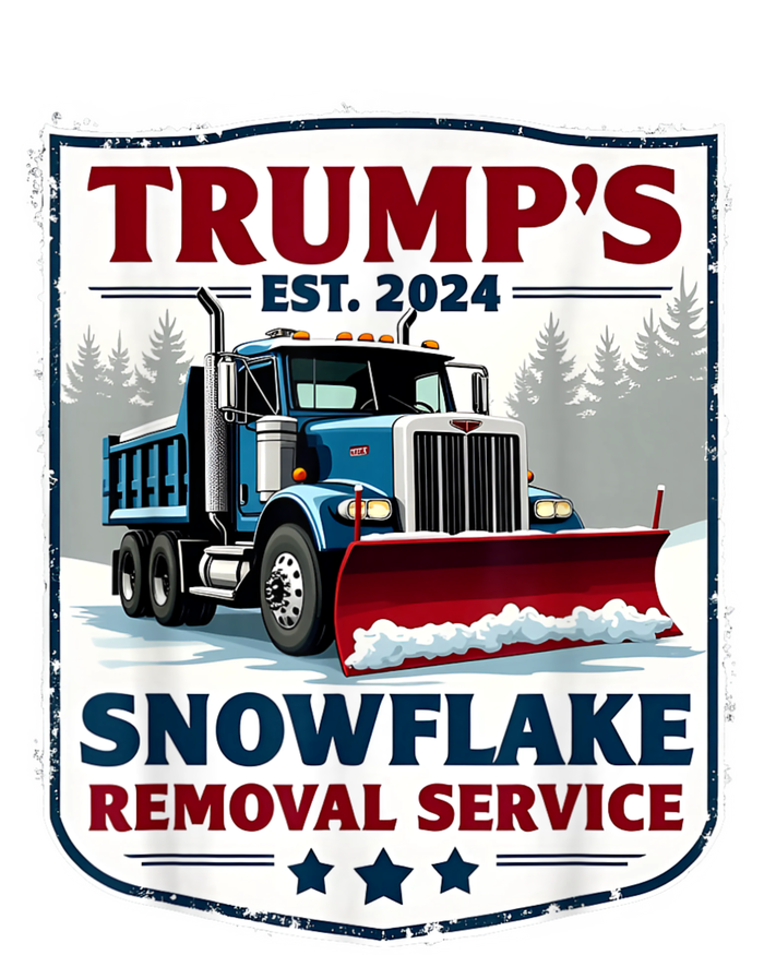 TrumpS Snowflake Removal Service Funny Trump 2024 Magnet