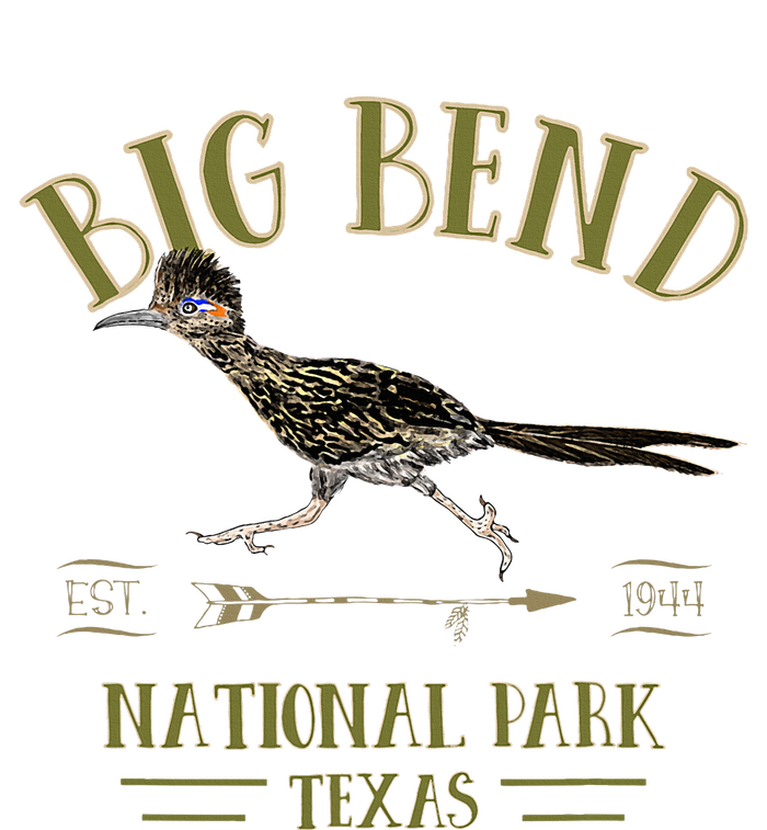 Big Bend National Park Roadrunner Np Texas Tourist Souvenir T-Shirt