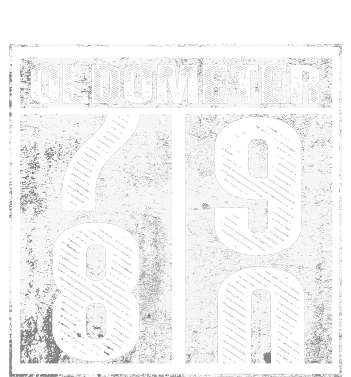 80th Birthday Eighty Years Old 80 Oldometer 7980 Retiring T-Shirt