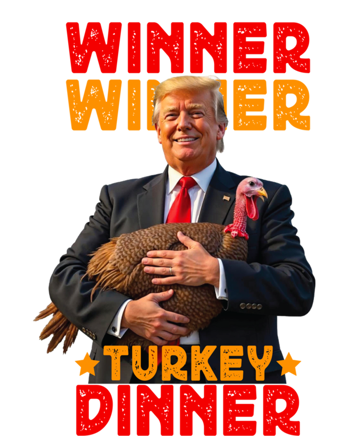 Winner Winner Turkey Dinner Funny Trump Thanksgiving Gift Toddler Long Sleeve Shirt