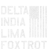 Dilf Delta India Lima Foxtrot Us Flag American Patriot T-Shirt