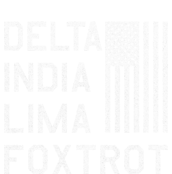 Dilf Delta India Lima Foxtrot Us Flag American Patriot T-Shirt