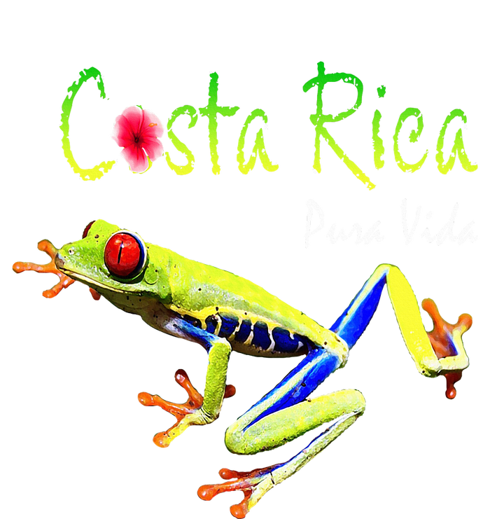 Costa Rica Pura Vida Travel Souvenir Vacation Frog Nature T-Shirt