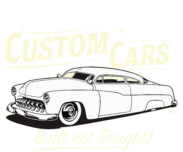 Custom Cars Built Not Bought Merc Long Sleeve Pajama Set