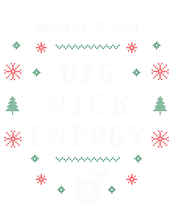 Big Nick Energy Funny Xmas Christmas Holiday Kids Hoodie