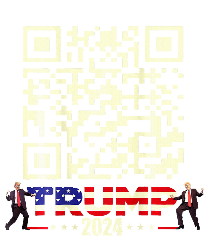 Qr President Trump 4547 Trump Dancing Code T-Shirt