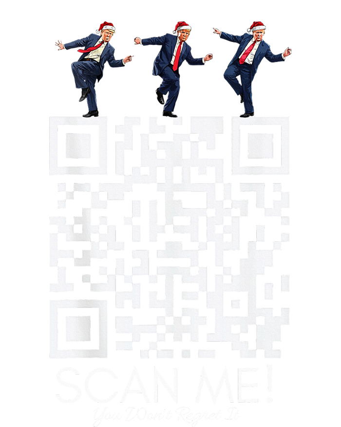 Funny Qr Scan Me President Qr Trump Dancing Hat Christmas Impact Tech Backpack