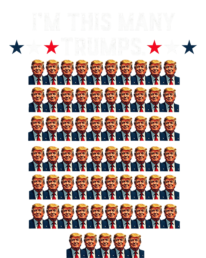 65th Birthday IM This Many Trumps For Trump Supporter T-Shirt