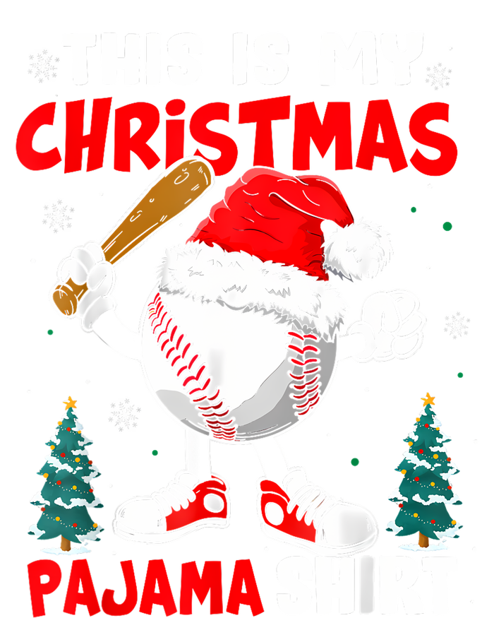 This Is My Christmas Pajama Baseball T-Shirt