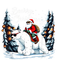 Bearry Christmas Funny Santa Polar Bear Ride Christmas Xmas Doggie Tank