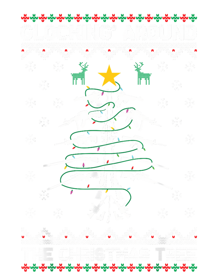 Glocking Around The Christmas Tree Ugly Christmas Sweater PosiCharge Competitor Tank