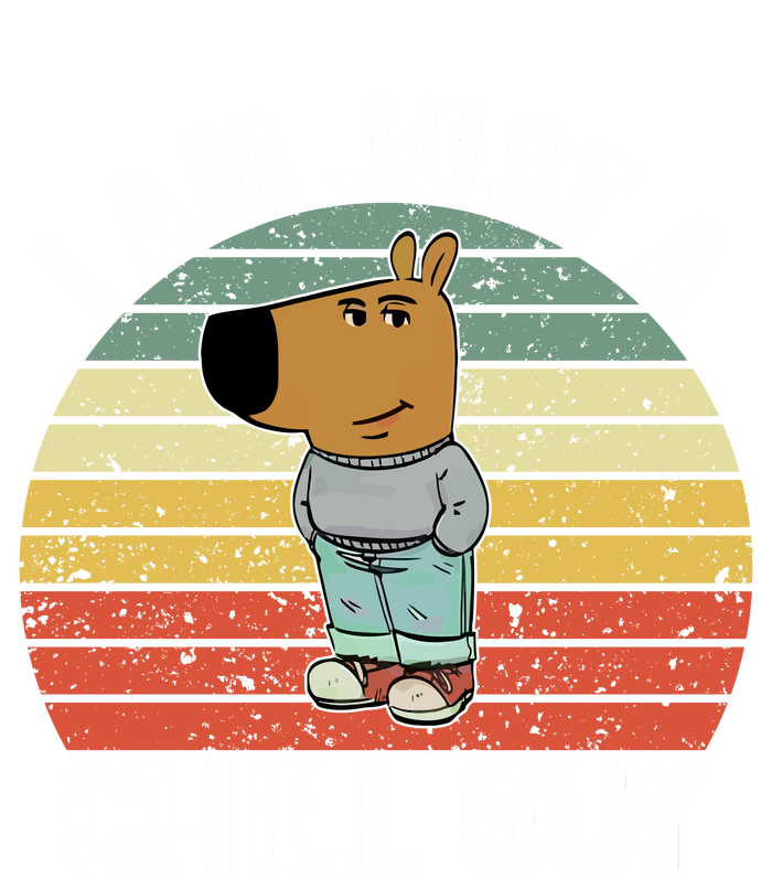 I Am Just A Chill Guy Chillguy Fun Meme Chillin Zip Tote Bag