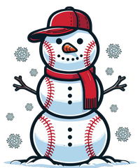 Baseball Snowman T-Shirt